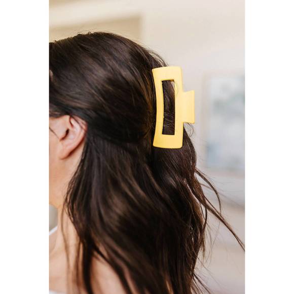 NEW 123 AMORE women's claw clip set in lemon - Picture 10 of 10